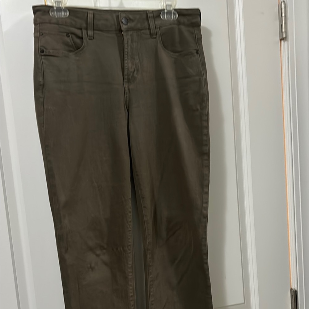 NYDJ Olive Green Jeans